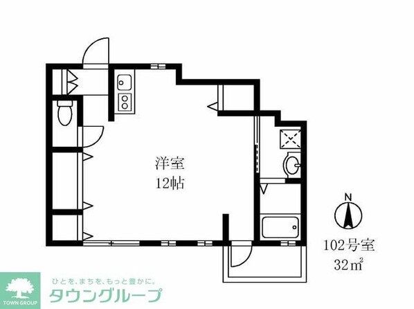 スヤマハイツの物件間取画像